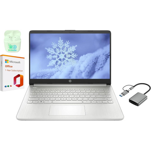 LAPTOP HP NOTEBOOK CF2222 14INCH 8GB RAM 1TB HDD WIN10 PRO CI7 1.80GHZ 10TH G7 SILVER