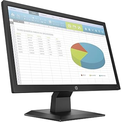HP P204 LED Display 49.5 cm (19.5") HD+ Flat Black