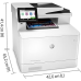 HP Color LaserJet Pro Multifunction M479fdw Wireless Laser Printer with One-Year, Next-Business Day, Onsite Warranty (W1A80A), White HP Color LaserJet Pro Multifunction M479fdw Wireless Laser Printer with One-Year, Next-Business Day, Onsite Warranty (W1A80A), White
